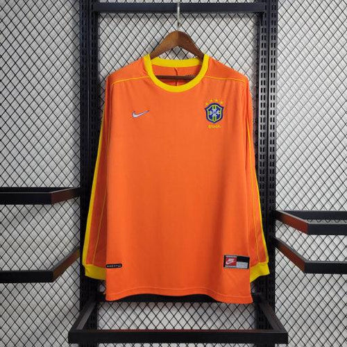 Maillot Rétro Manches Longues 1998 Brésil Gardien