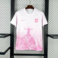 Maillot Brésil Concept Rose & Blanc 2025-26
