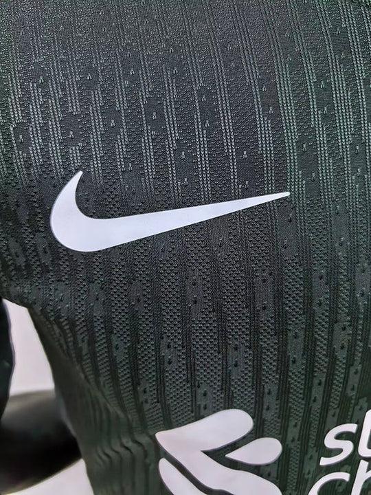 Maillot Liverpool saison 2023-2024 extérieur version player totalement noir