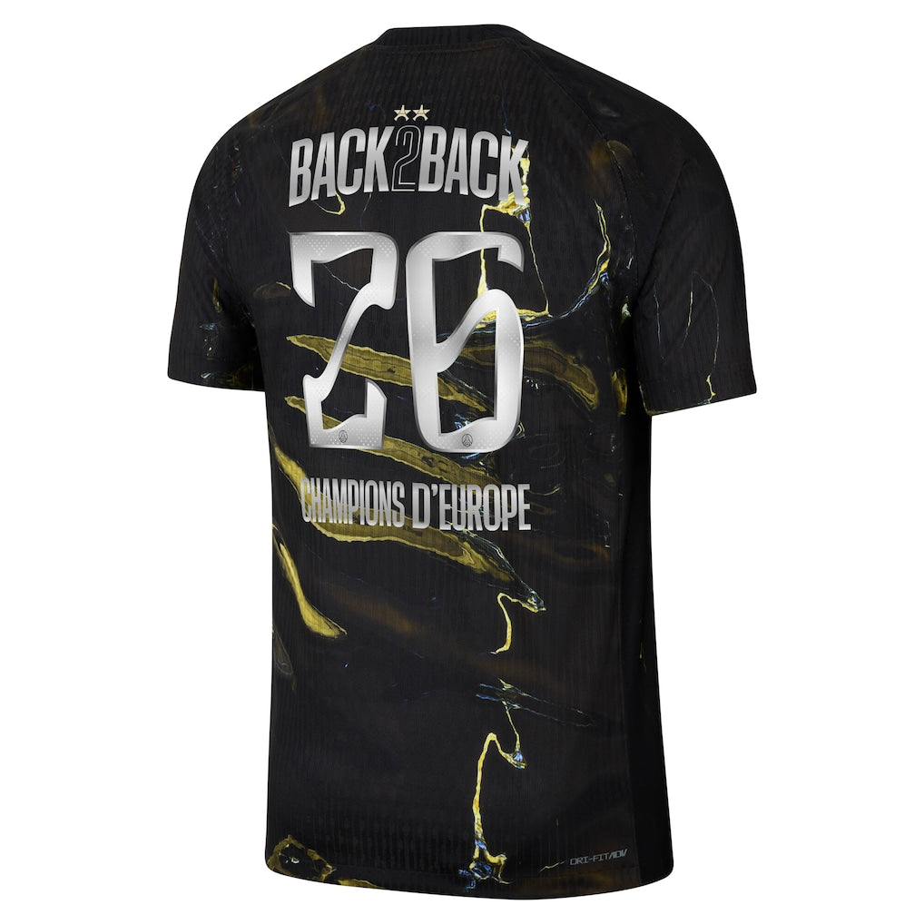 MAILLOT PSG NIGHT STADIUM BACK2BACK 26 - 2 ÉTOILES