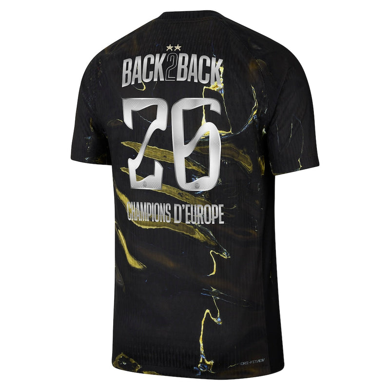 MAILLOT PSG NIGHT STADIUM BACK2BACK 26 - 2 ÉTOILES