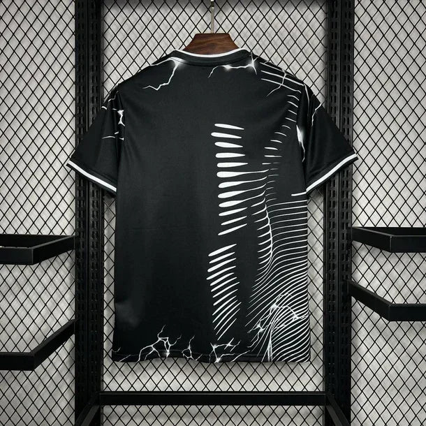 Maillot Real Madrid Noir & Gris Panther 2024/25